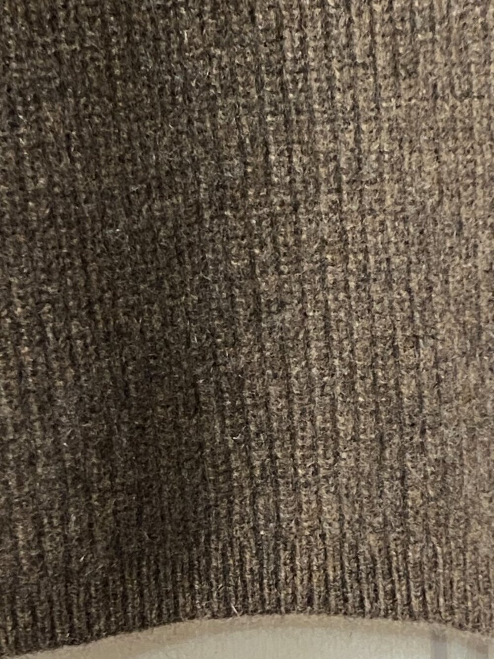 Quince 100% Mongolian Cashmere Sz M Women's Brown Drop Sweater Crew Neck - Picture 5 of 11